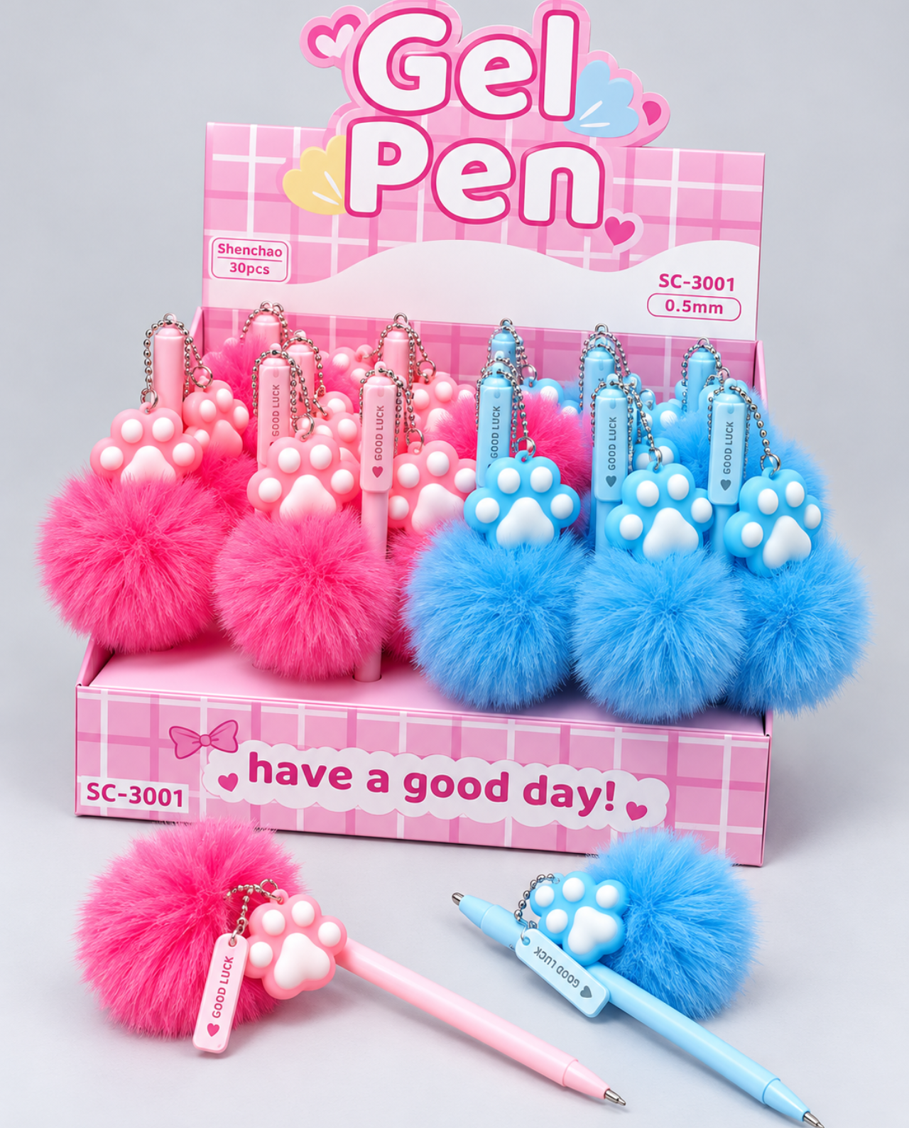 βPaw Design Gel Pen.β πΎποΈ